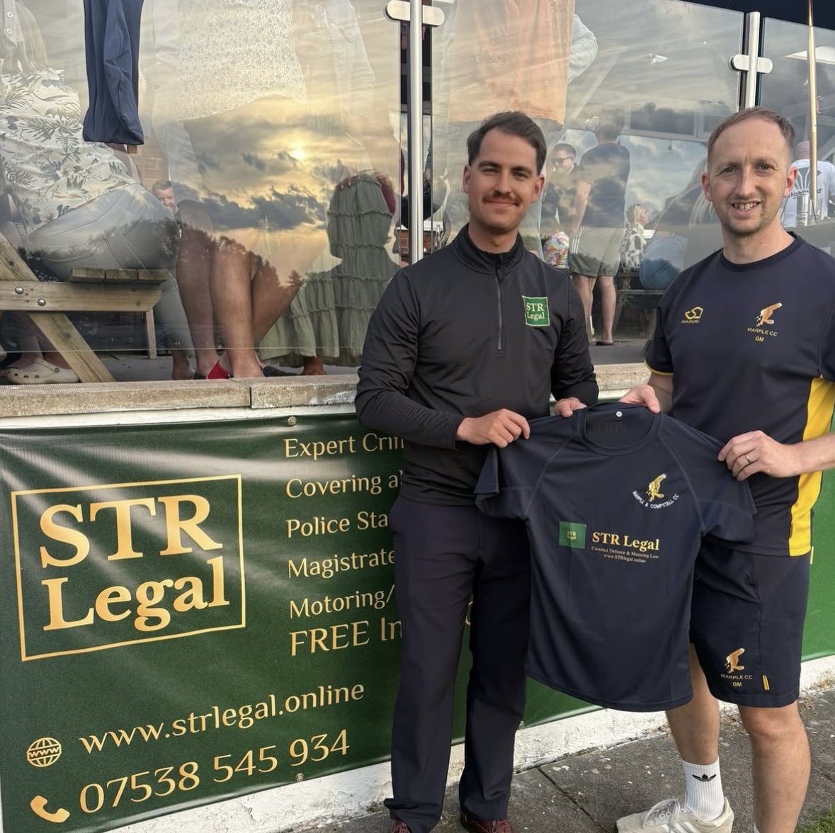 STR Legal announce £1,800 sponsorship of Marple Cricket Club junior section, photo 2