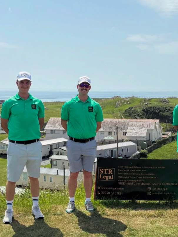 STR Legal sponsor Holyhead Golf Club annual Pro/Am tournament